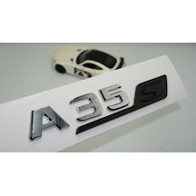 Dk Benz A 35s Bagaj Siyah Krom Abs 3m 3d Yazı Logo