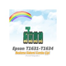 Epson T1631-T1634 Uyumlu Besleme Sistemi Combo Çipi