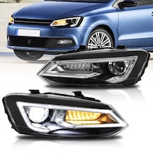 Volksvagen Polo 6r 2010-2011-2012 Audi Dizayn Ledli Ön Far