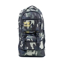 Proxbag Çok Bölmeli Suya Dayanıklı Outdoor Sırt Çantası Dağcı Çantası Kamp & Günlük Kullanım Yeni Sezon Kamuflaj
