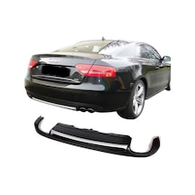 Audi A5 8p3 Coupe-sportback 2008 - 2011 Arka Tampon Eki - Difüzör