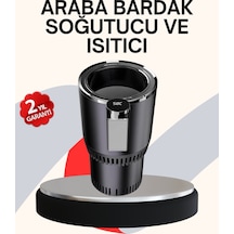 Araba Bardaklığı Isıtma Soğutma Ayarlı Çakmak Girişli Akıllı Model