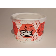 16 Oz Çorba Kasesi 500 Adet+ Kapak