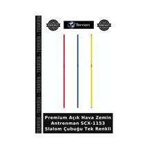 Özel Üretim Scx-1153 Slalom Çubuğu Tek Renkli Meydan Parkur Koşu Diğer