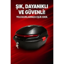 Motosiklet Arka Çanta 33 Litre Siyah Işıksız-2061