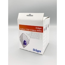 Drager 1720V Ffp2 10Adet Kutuda Odour N95 Maske Aktifkarbonlu