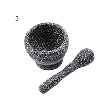 Eddya Sarımsak Ezici Kase Ezme Ev Kırma Kavanoz Harç Havaneli Mutfak Alet