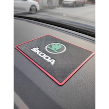 Skoda Kaymaz Torpido Ped - Skoda Kaydırmaz Ped - Skoda Ped