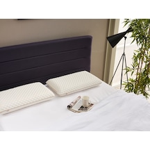 Yaşlanma Karşıtı Yastık Güzellik Yastığı - Beauty Kırışıklık Önleyici Yastık Ortopedik Visko Yastık 1 Adet Çok Renkli