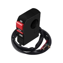 MOTORSİKLET USB SOKETLİ FAR AÇMA KAPAMA ANAHTARİ