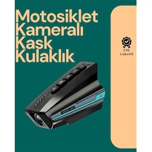 Golook Destekli Motosiklet Kask Kamerası 50 Saat Pil Geniş Açı Kopya