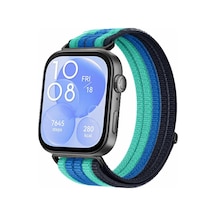 Huaweı Watch Fıt 3 Uyumlu Dokuma Kordon Ayarlanabilir Spor Kordon