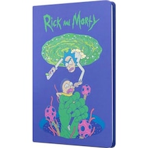 Mabbels Sert Kapak Butik Defter Rick And Morty Mor 80 YP 15x21 DFT-388081 Mor