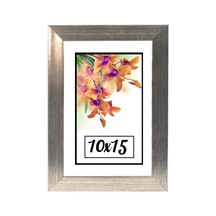 Hediyelik Çerçeve Dekorasyon Kişiye Özel Resim Çerçevesi 10x15 10x15-lam18a-gümüş