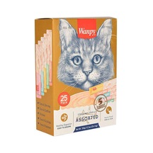 Assorted Karışık Likit Creamy Kedi Ödülü 25x14 Gr
