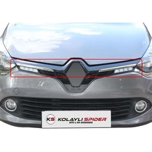 Renault Clio 4 Ön Panjur 2 Prç Krom 2013-2016