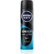 Nivea Men Deep Beat Aktif Karbon Erkek Sprey Deodorant 150 ML