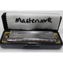 Masterwork 10 Delik C Chromatic Metal Kasa Özel Kutulu Mızıka