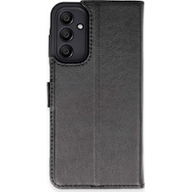 Ilkeshop Newface Samsung Galaxy Uyumlu A55 5g Kılıf Trend S Plus Kapaklı Kılıf - Siyah