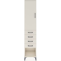 Arges Dolap 2 Raflı 4 Çekmeceli Tek Askılı 44x30x221 Aytaşı-aytaşı Aytası