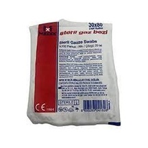 Steril Hidrofil Gazlı Bez 30x80 Cm (2 Adet 30x40 Cm)