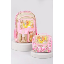 X Dekomus Capybara Golden Dream Collection Büyük Boy Okul Çantası Ve Beslenme Çantası Seti Diğer