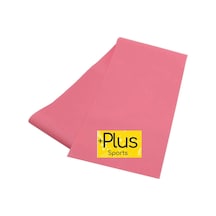 Pilates Bandı Pembe Orta Sert 120 X 15 Cm Egzersiz Direnç Lastiği Uç Kısmı Açık Pembe Pembe