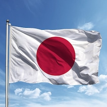 Japonya Bayrağı 150 225 Tek Ebat