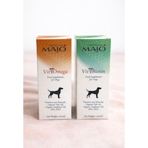 Majo Köpek Biotin + Omega Takviyesi 100 Ml 2 Li Set