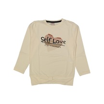 Kız Çocuk Mevsimlik Self Love Baskılı Sweatshirt Bgl-st03646 001