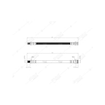 SVAC 73-113 Fren Hortumu Arka Nissan Pickup D22 02-05