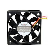 6Cm Fan 60X60X15 12V Dc 3 Kablo Uçlu