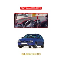 Seat Ibiza 1998-2001 Torpido Koruma Halısı Kırmızı Kenar