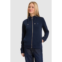 U.S. Polo Assn. Kadın Lacivert Basic Sweatshirt 50326801-vr033