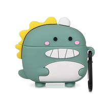 Caseonn Huawei Freebuds Se 3 Kılıf Karakter Figürlü Dinazor Yeşil