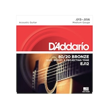 Daddario EJ12 Akustik Tel Set Medium (0.13)