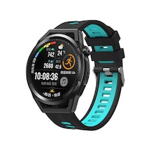 Gear S3 Krd-55 Uyumlu Zore Kordon-siyah-kırmızı