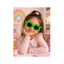 Pikachuu Çoçuk Güneş Gözlüğü Yeşil-pembe - 913151106 Çok Renkli
