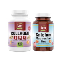 Ncs Collagen Tip 1-2-3 Kolajen 180 Tab Kalsiyum Magnezyum 120 Tab