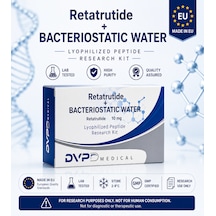 Dvpd Medical Retatrutide 10 Mg + Bacteriostatic Water Research Kit
