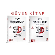 3d Yayınları Tyt Ayt Matematik Video Destekli Defter Seti