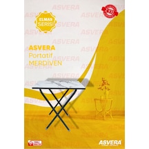 Asvera Yakut Serisi - 40x60 Katlanabilir Masa - Suntalem Tabla - Portatif Pratik Katlanır Bahçe Piknik Çok Renkli