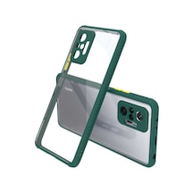 Zore Redmi Note 10 Pro Kılıf Nvth Kaff Kapak - Koyu Yeşil