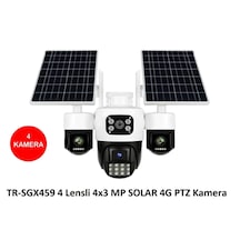 Trio Tr-sgx459 4 Kameralı 4x3 Mp Solar 4g Ptz Sim Kartlı Kamera Veesky