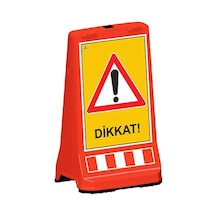 Ultra Levhalı Uyarı Dubası Dikkat Levhası