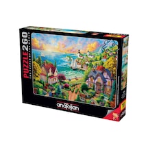 Anatolian 260 Parça xl Puzzle - Sahildeki Köy 3343