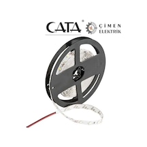 5 Metre Cata Ct 4483 10 Çip İç Mekan Şerit Led Yeşil 12v