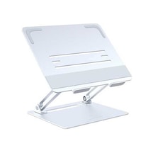 Pazly Dizüstü Bilgisayar Standı, Ergonomik Alüminyum, Isı Yönlendirici, 11-17 İnç Uyumlu