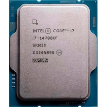 Intel Core İ7 14700kf 61mb 12çekirdekli Vga Yok 1700p 125w Kutusuz+fansız