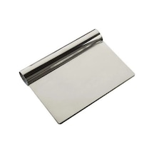 Çelik Spatula Hamur Kazıyıcı Pasta Sıvama Aparatı 20 Cm Çelik Gümüş Diğer